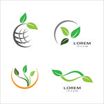 绿色植物图标