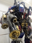 机器人机械齿轮造型展示
