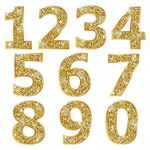 金色数字矢量