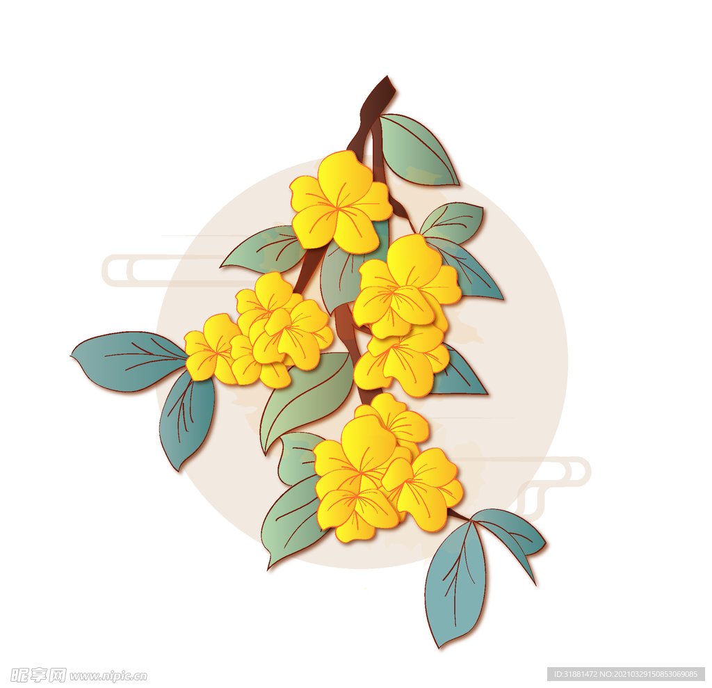 新中式花卉