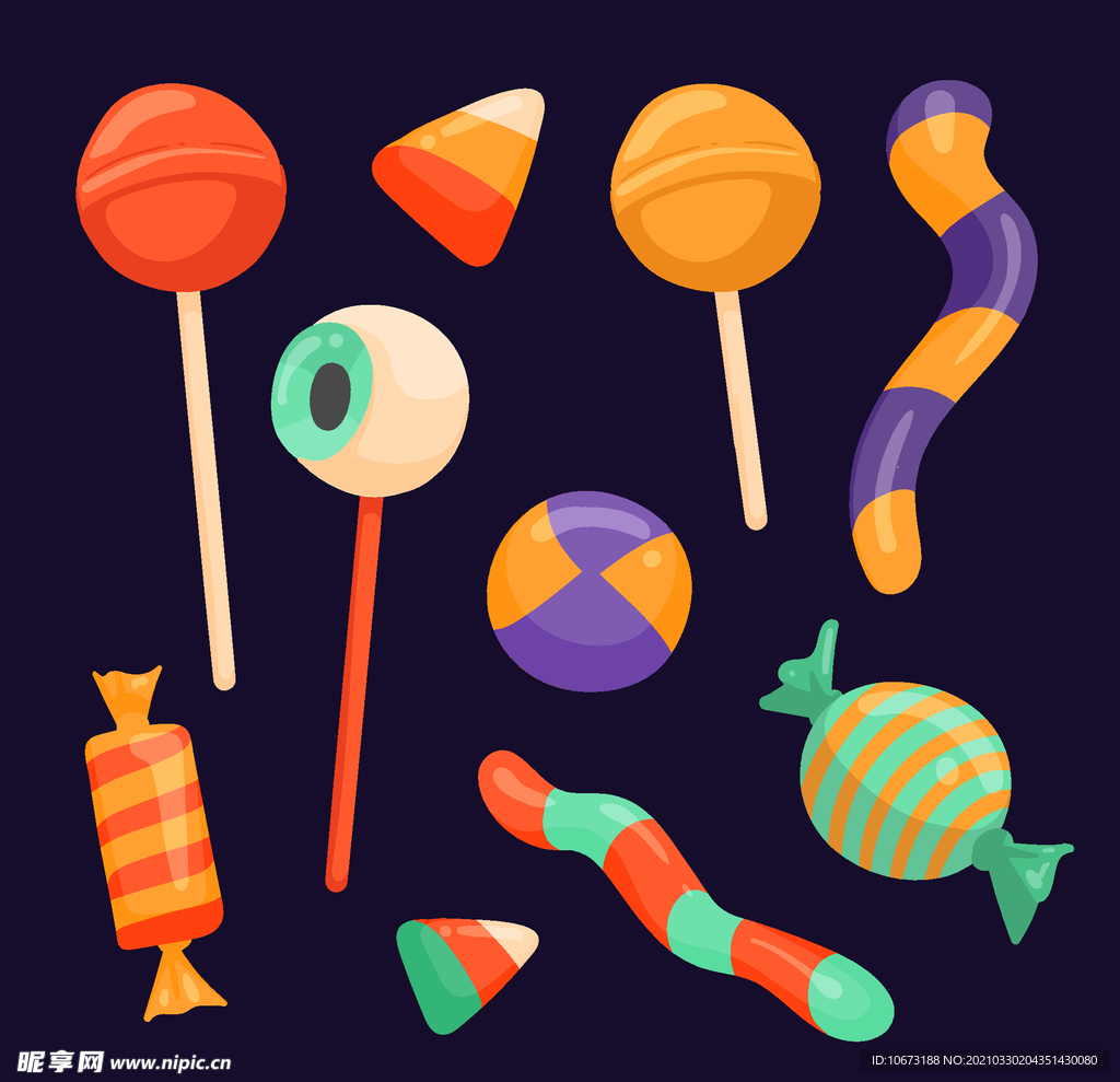 万圣节糖果