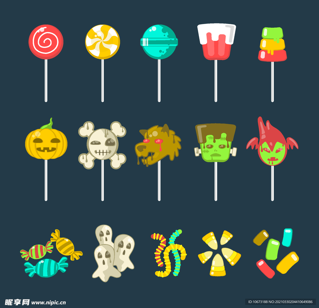 万圣节糖果