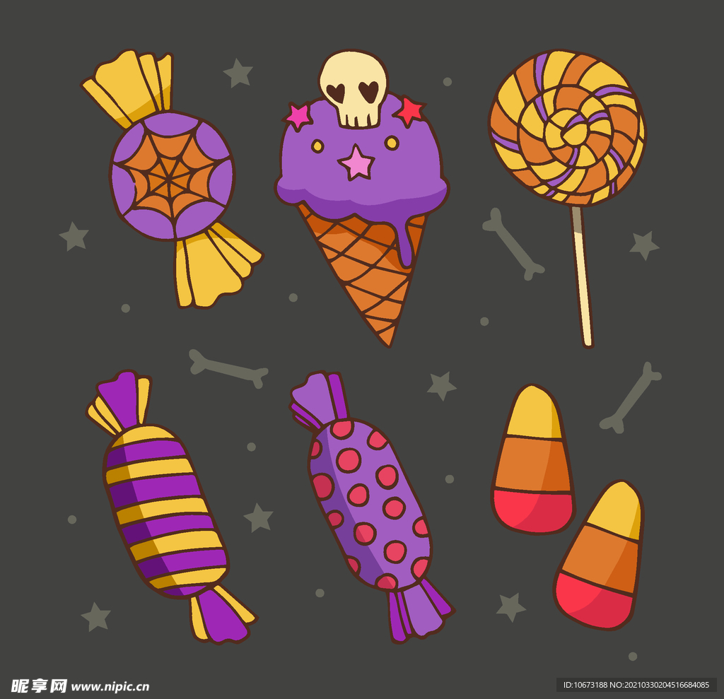 万圣节糖果