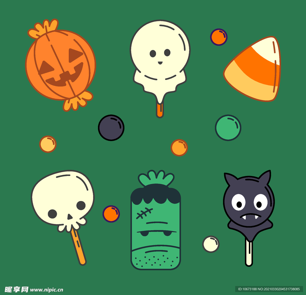 万圣节糖果