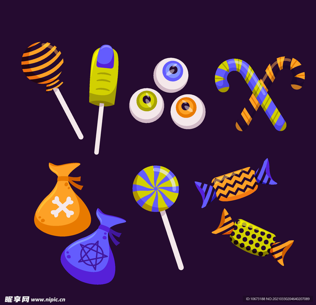 万圣节糖果