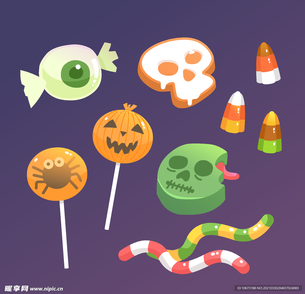万圣节糖果