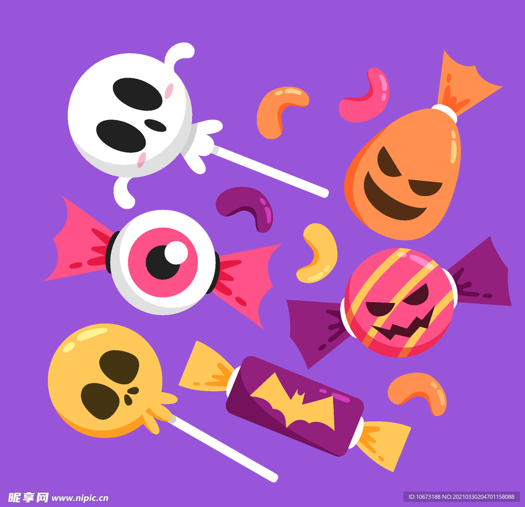 万圣节糖果