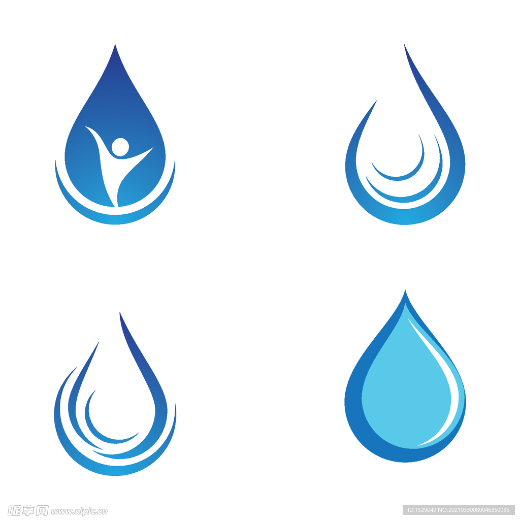 水滴图标