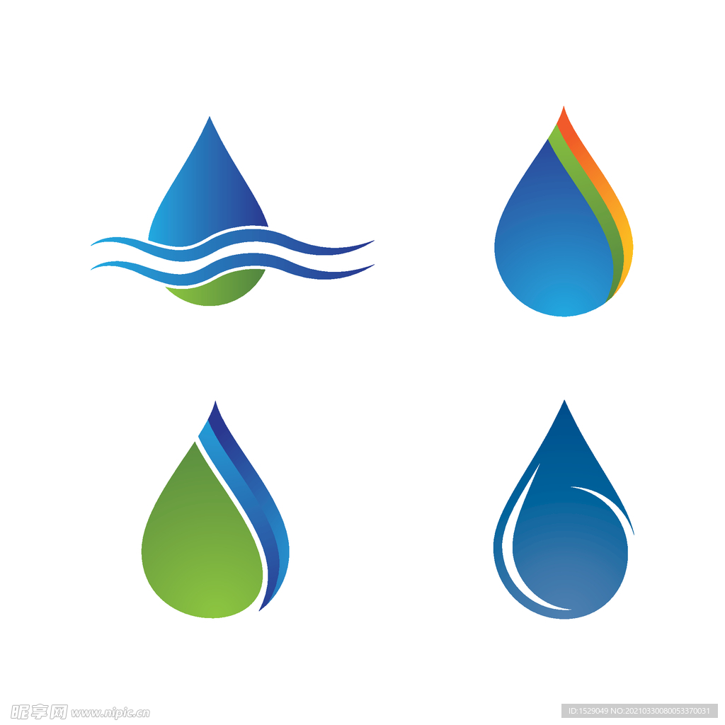 水滴图标