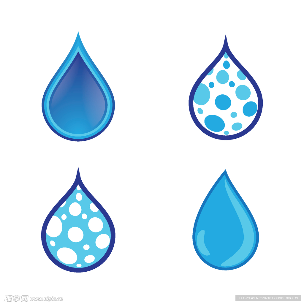 水滴图标
