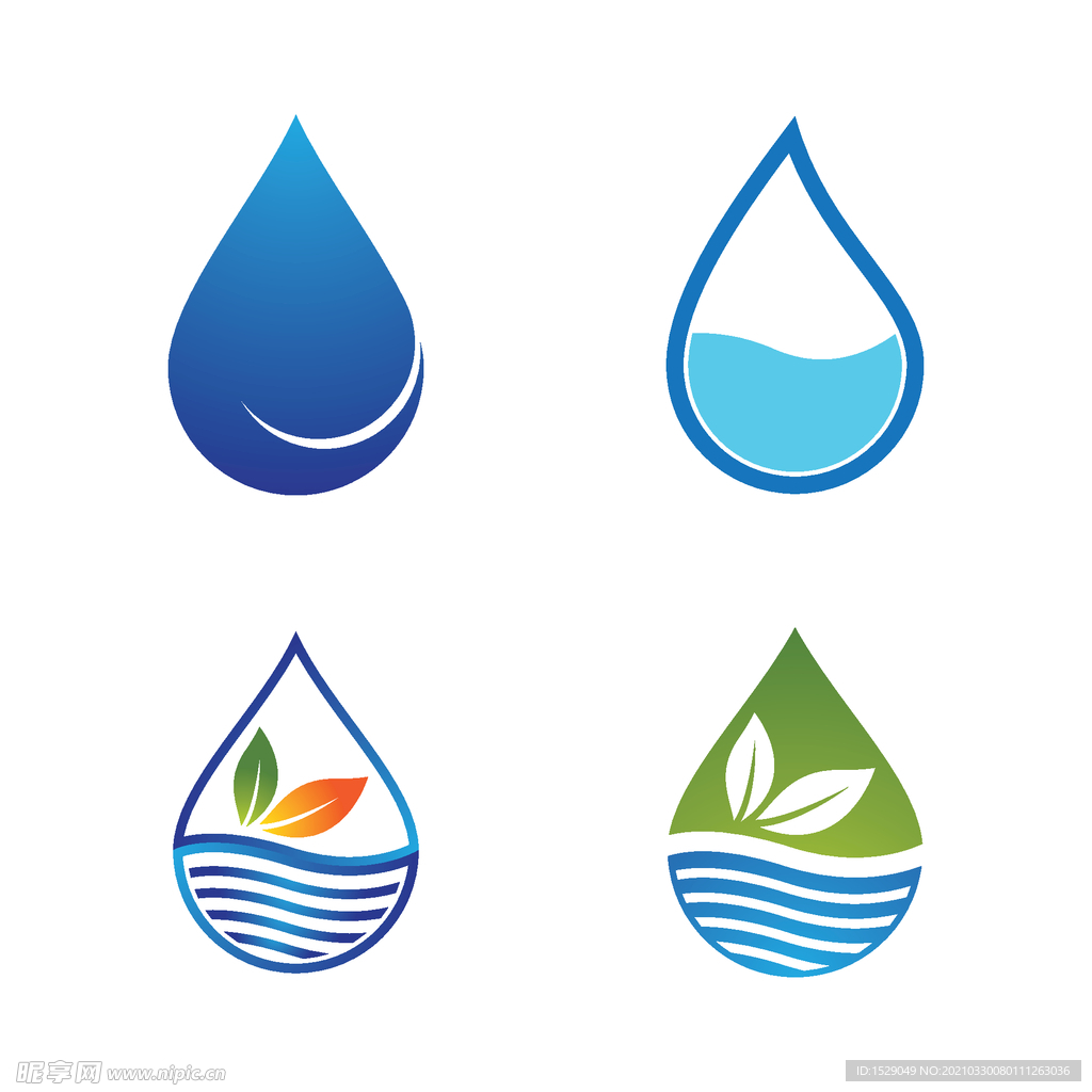 水滴图标