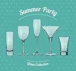 夏日派对玻璃杯