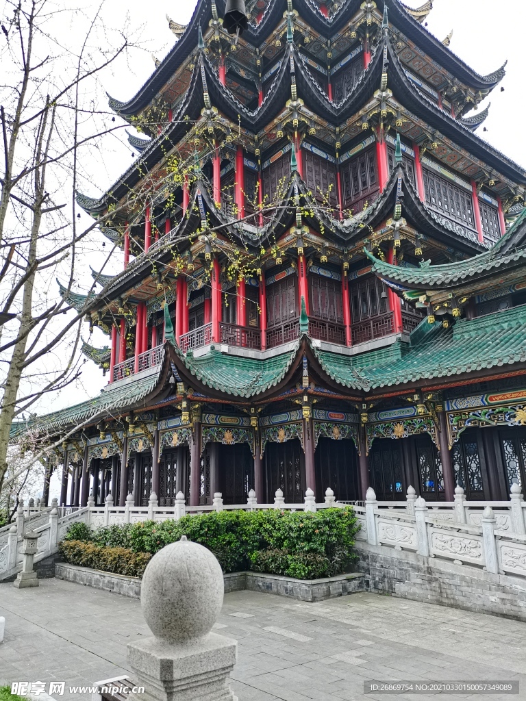 鸿恩寺宝塔