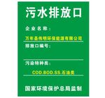 污水排放口 标识牌