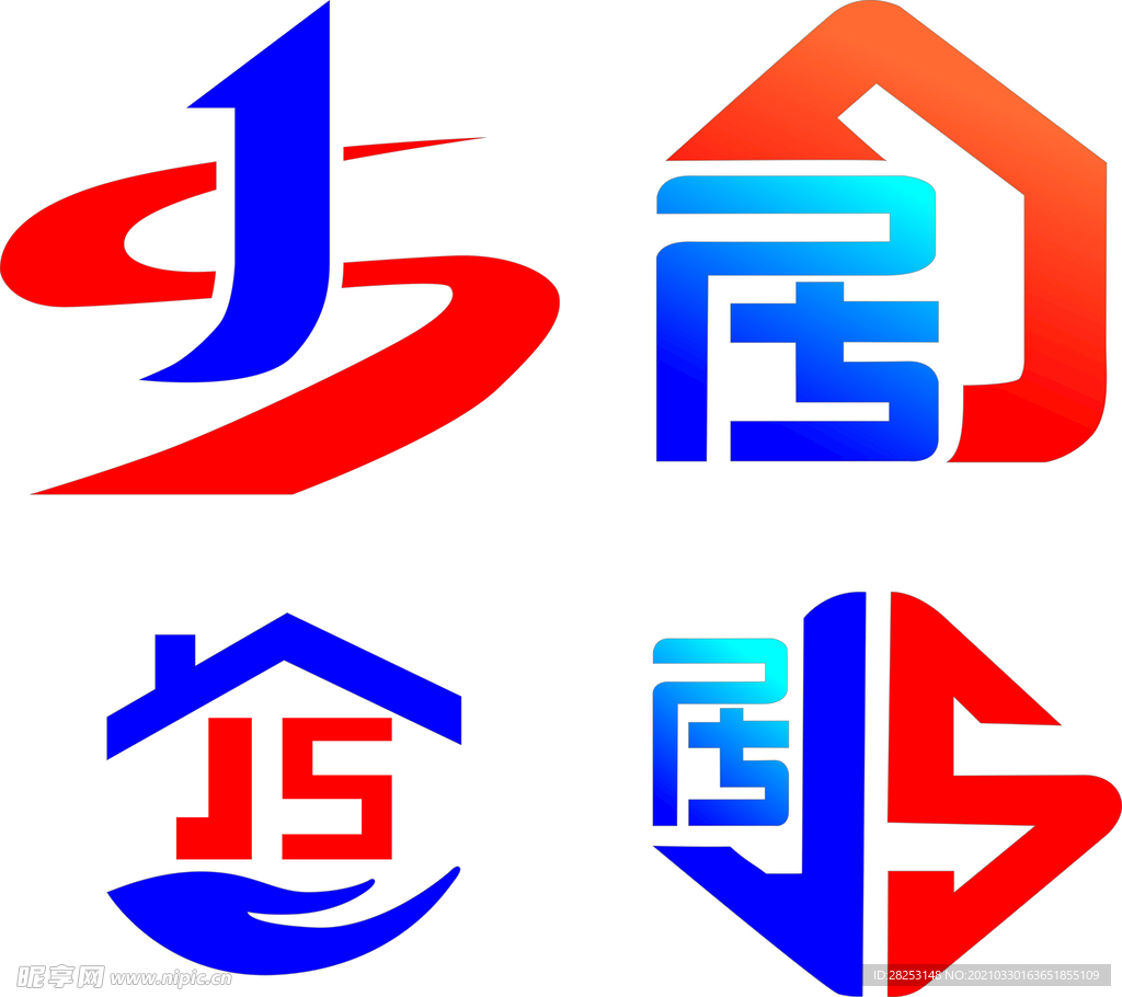 JS标志  居LOGO