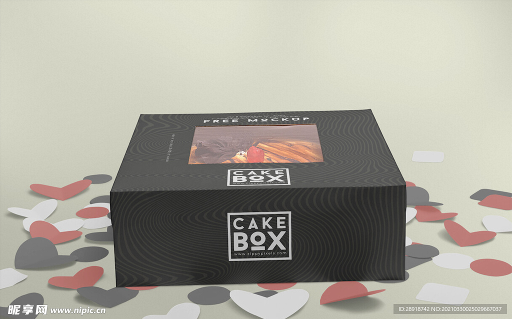 蛋糕纸盒包装