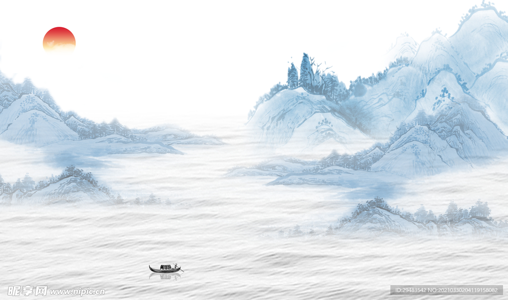 山水画