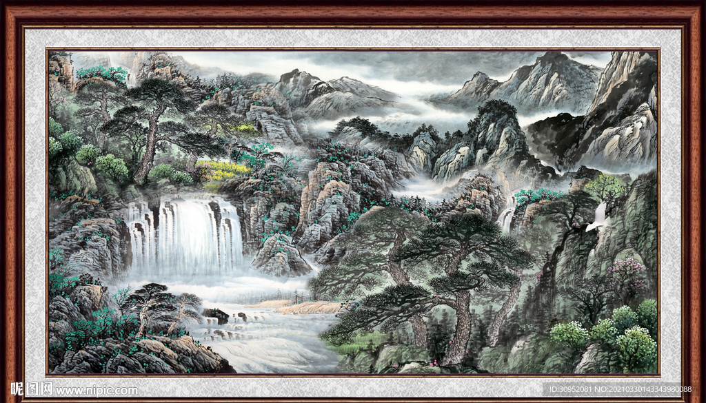 新中式山水