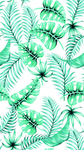 数码  印花  热带植物