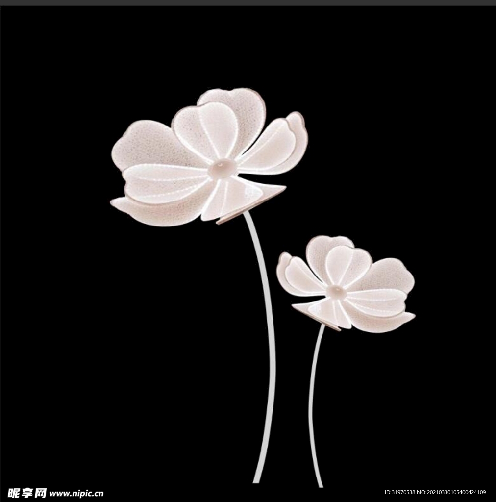 针丝花