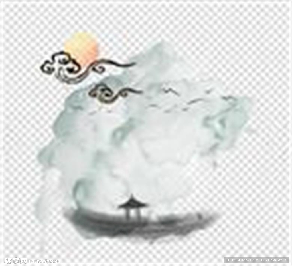 水墨画