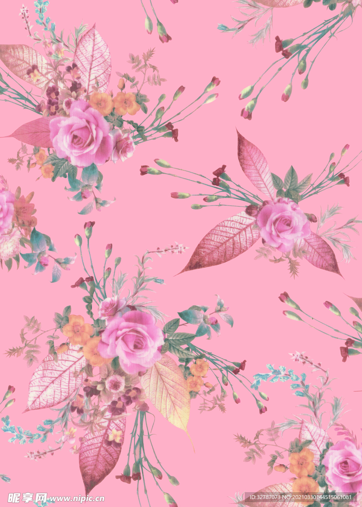 手绘花