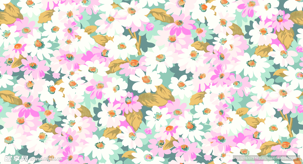手绘花