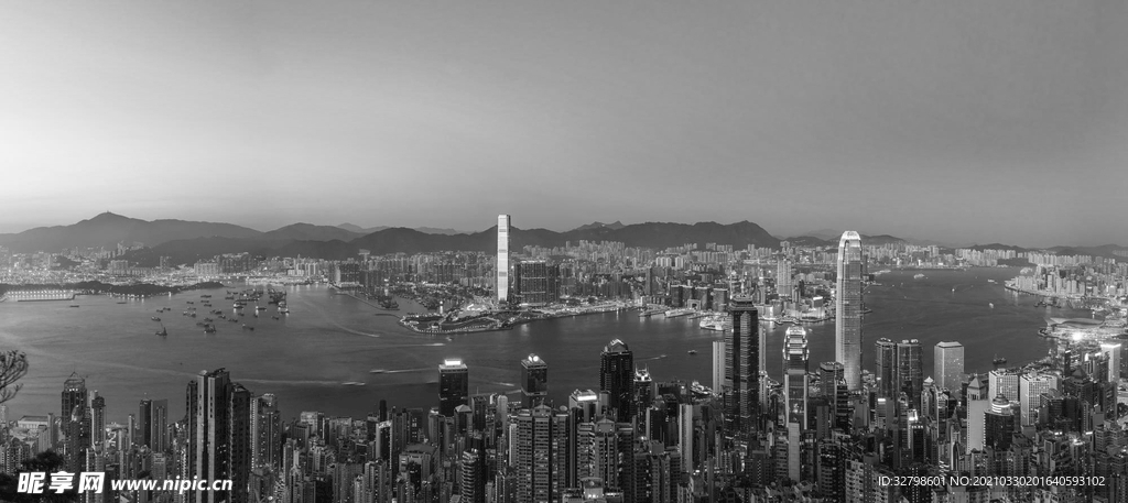 灰色黑白俯视城市地产背景