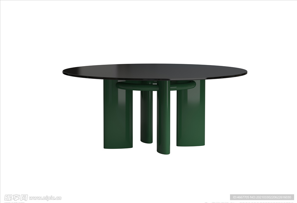 3D餐桌模型 餐厅餐桌家具  
