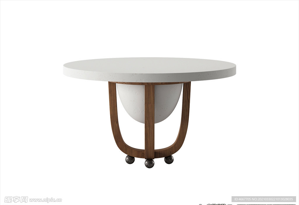 3D餐桌模型 餐厅餐桌家具  