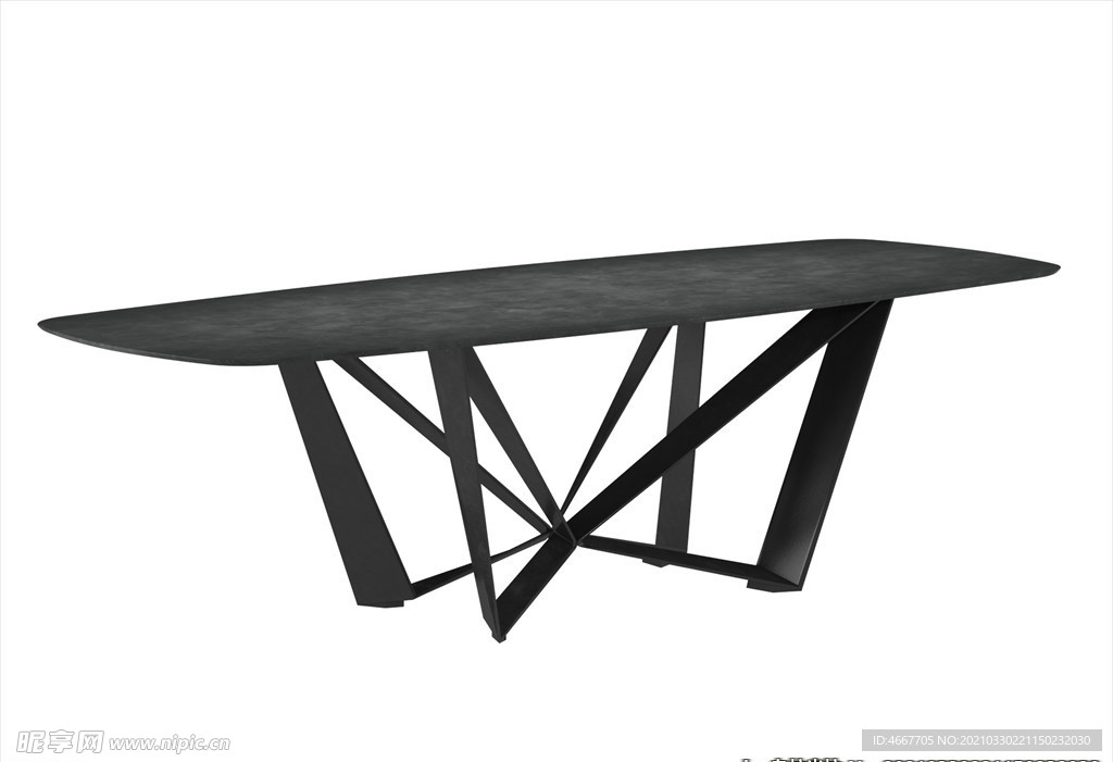 3D餐桌模型 餐厅餐桌家具  