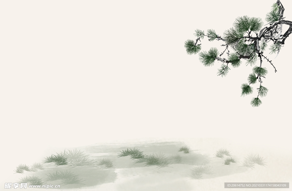 中国风水墨画