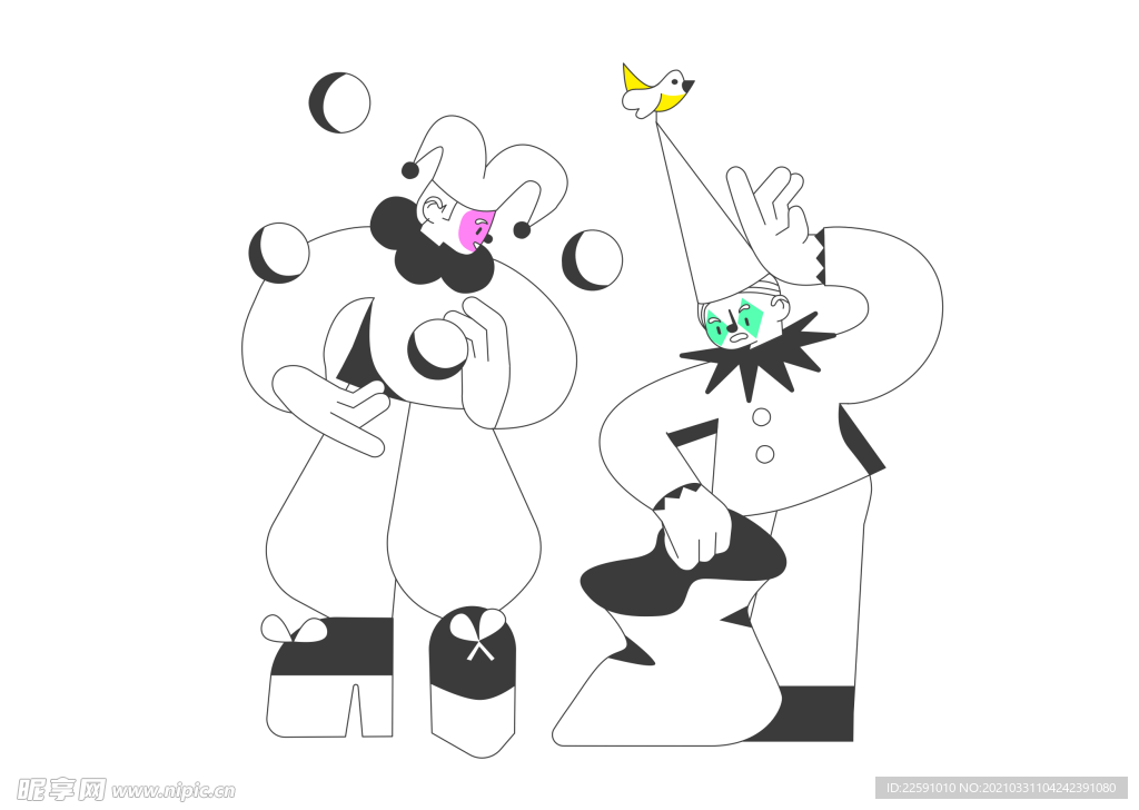 插画人物