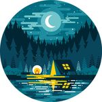 夜晚