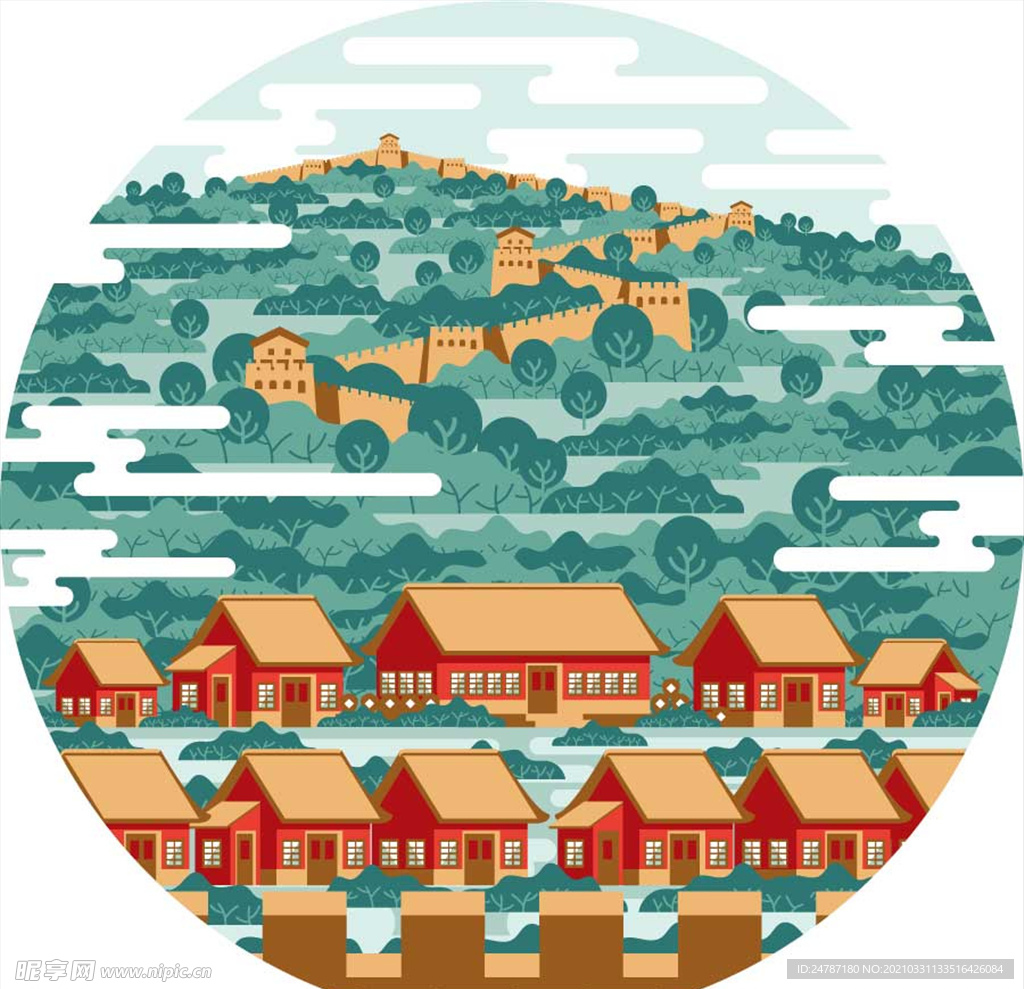 夏天景观
