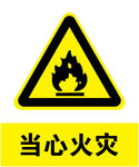 当心火灾