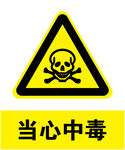当心中毒