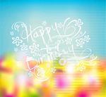 生日贺卡矢量