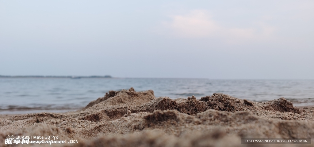 海滩碎石 海滩美景 美丽海滩