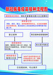 新冠病毒疫苗接种流程图