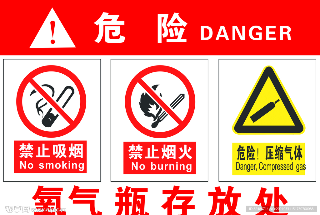 危险警示牌