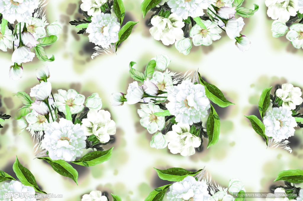 手绘花