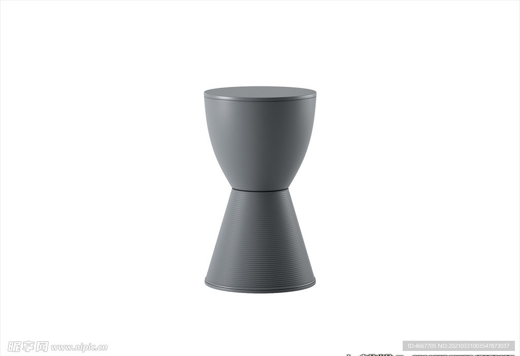 3D角几模型 边几模型    