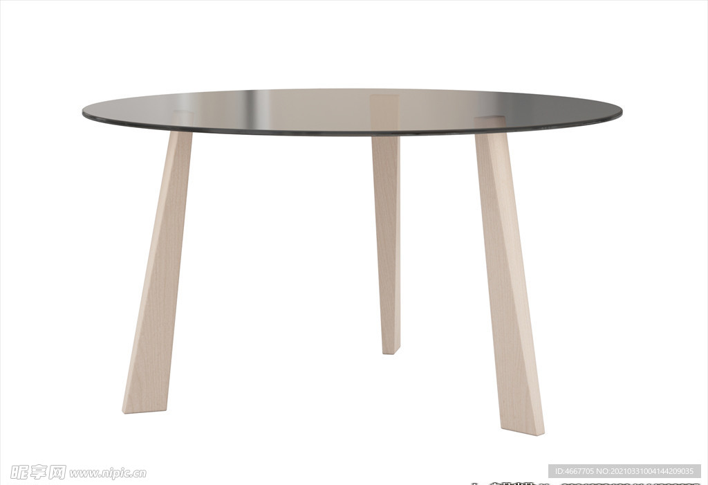3D角几模型 边几模型    