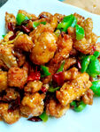 炸鸡块  香酥鸡块  辣子鸡块