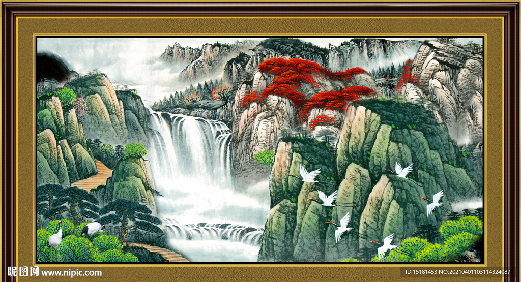 国画风景