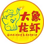 大象龙虾logo
