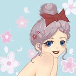 手绘卡通小女孩