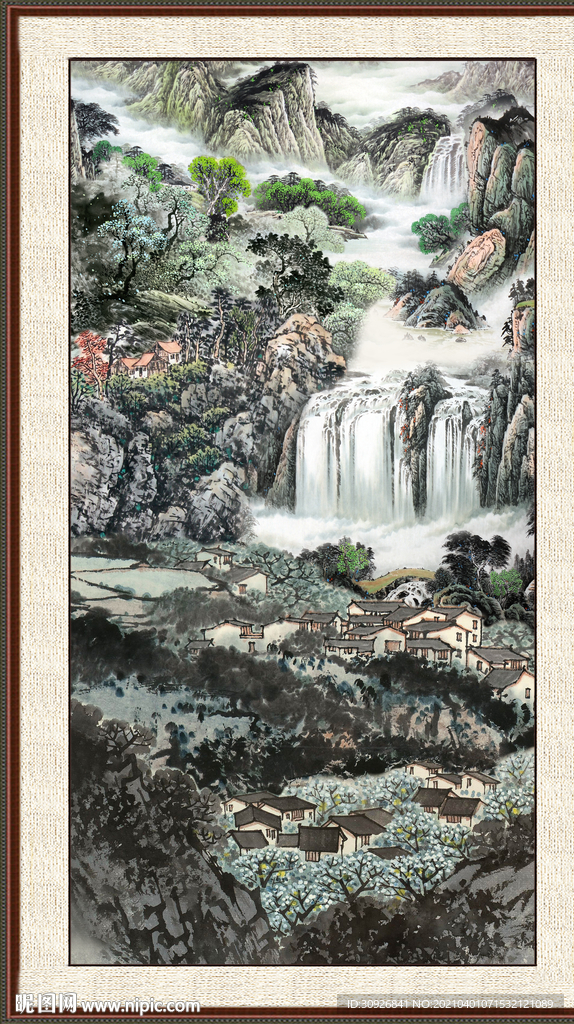 中式国画山水