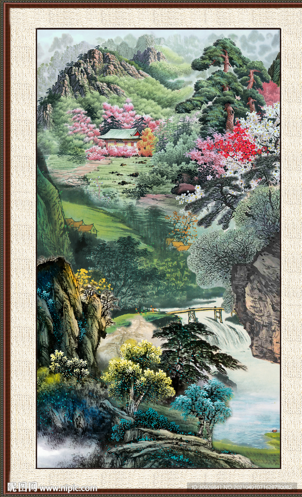 山水风景画 